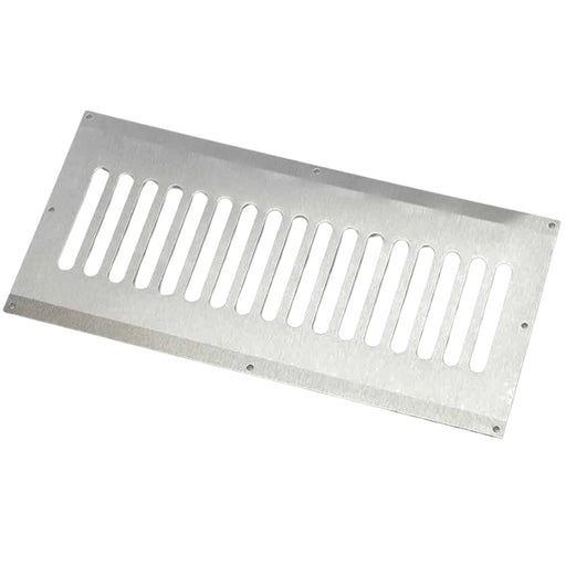 HPC Fire 12x6 Stainless Steel Enclosure Vents (set of 2) Flat Style