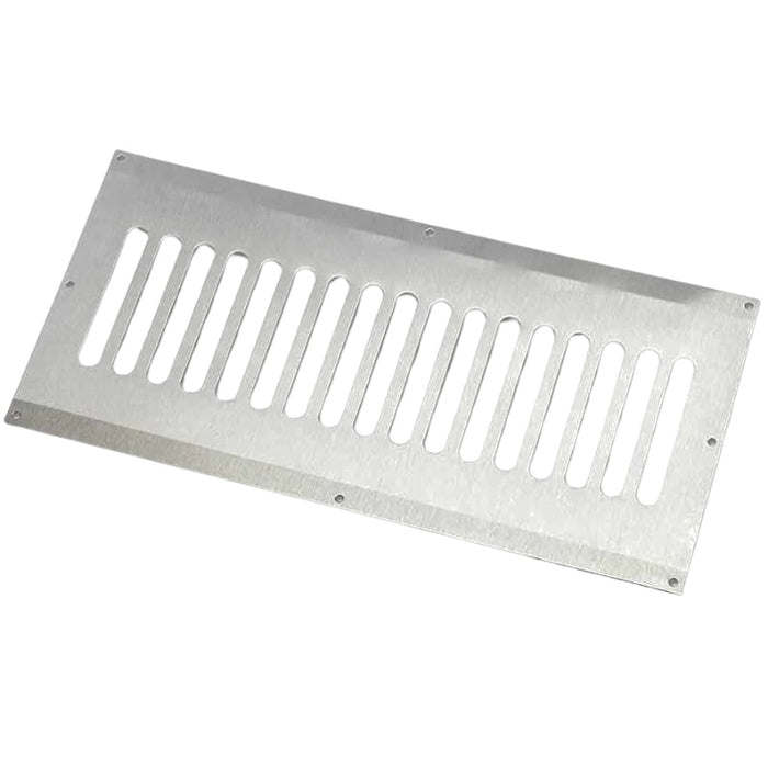 HPC Fire 12x6 Stainless Steel Enclosure Vents (set of 2) Flat Style