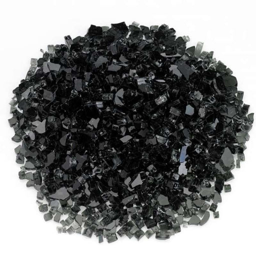 HPC Fire Glass, 10lbs Black