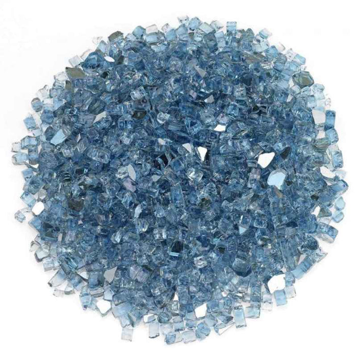 HPC Fire Glass, 10lbs Pacific Blue Reflective