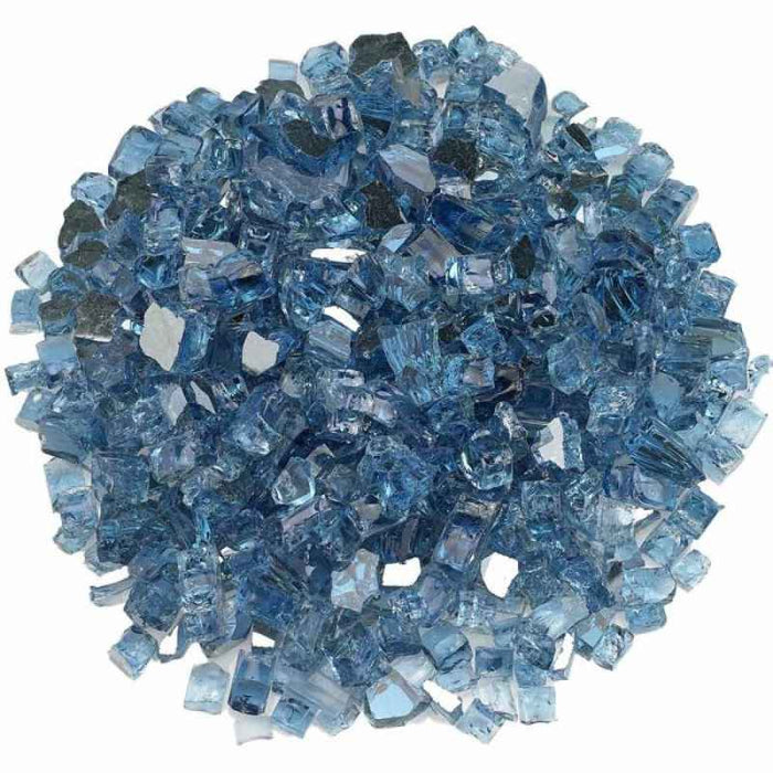 HPC Fire Glass, 10lbs Pacific Blue