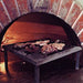 HPC Fire Grill Rack for Outdoor Pizza Oven Made from Cast Iron and Create Grill Marks