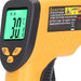 HPC Fire Infrared Thermometer for Outdoor Pizza Oven for Accurate Temperature Measurement with LCD Backlight