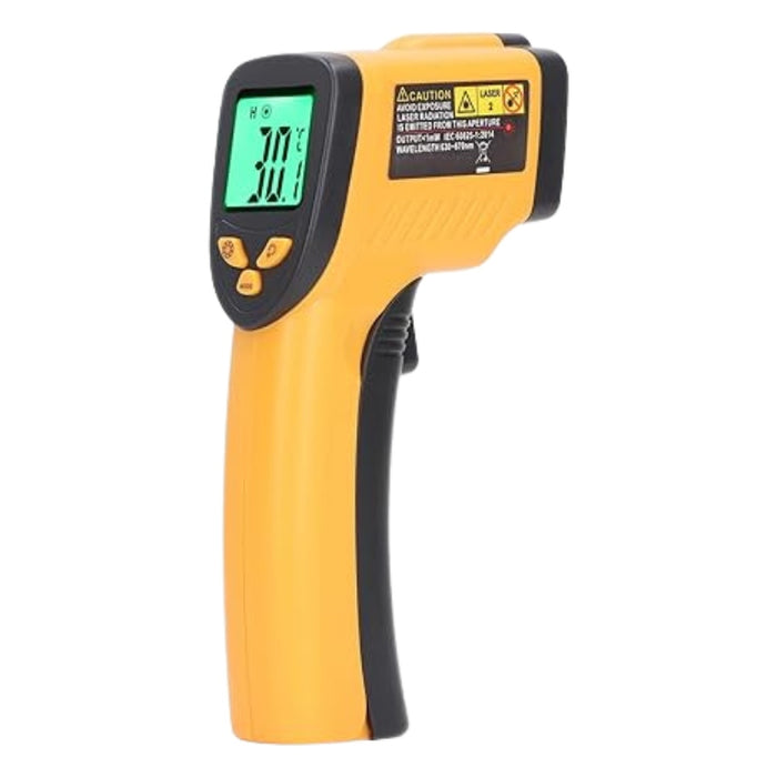 HPC Fire Infrared Thermometer for Outdoor Pizza Oven with Temperature Indicator