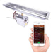 HPC Fire Linear Trough Fire Pit Burner Insert with Electronic Ignition High Low (Bluetooth App)