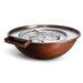 HPC Fire Tempe Hammered Copper Gas Fire and Water Bowl Torpedo