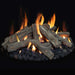 HPC Fire Western Driftwood Fire Pit Logs for Fire Pits Installed in Round Fire Pit with Lava Rock