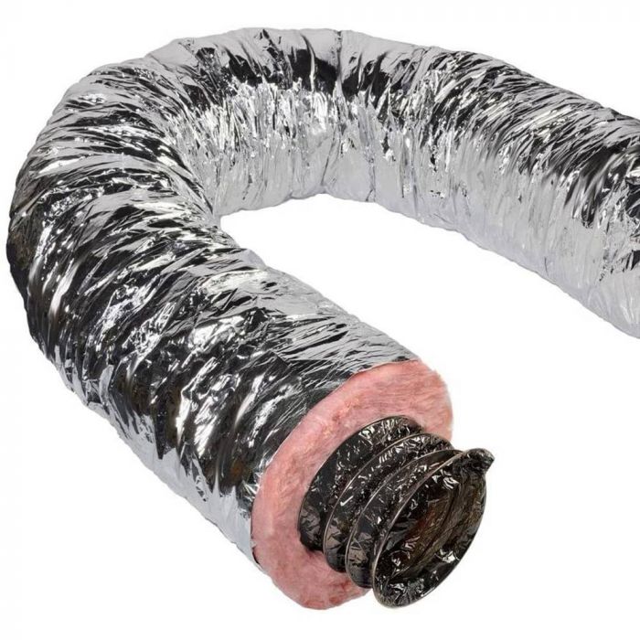 Majestic ID4, 4" (100mm) insulated flex duct for outside air - includes two 42" (1065mm) sections