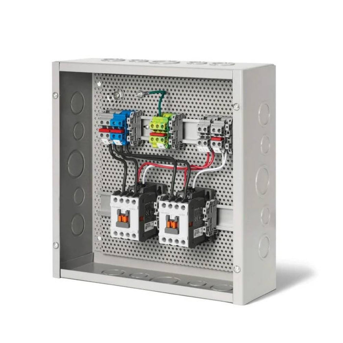 Infratech contactor panel with timer double panel and without breaker