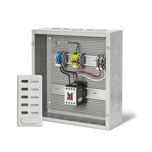 Infratech contactor panel with timer single panel