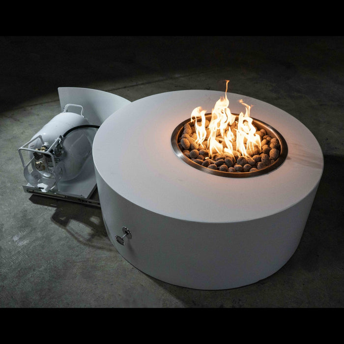 The Outdoor Plus Isla 60" Fire Pit - Powder Coated Metal