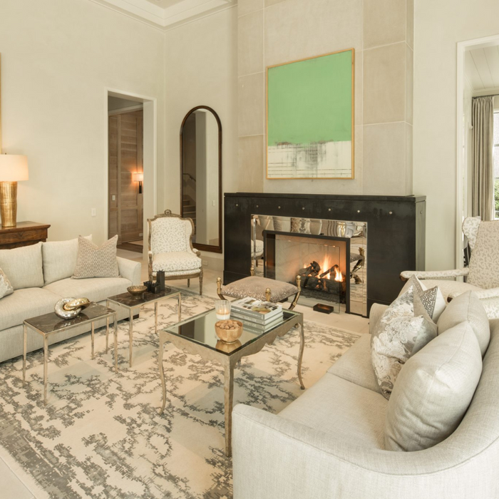 Isokern Bvetto B-Vent Fireplace Installed in the Living Room Area