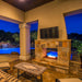 Isokern Standard Fireplace placed in Poolside Lounge
