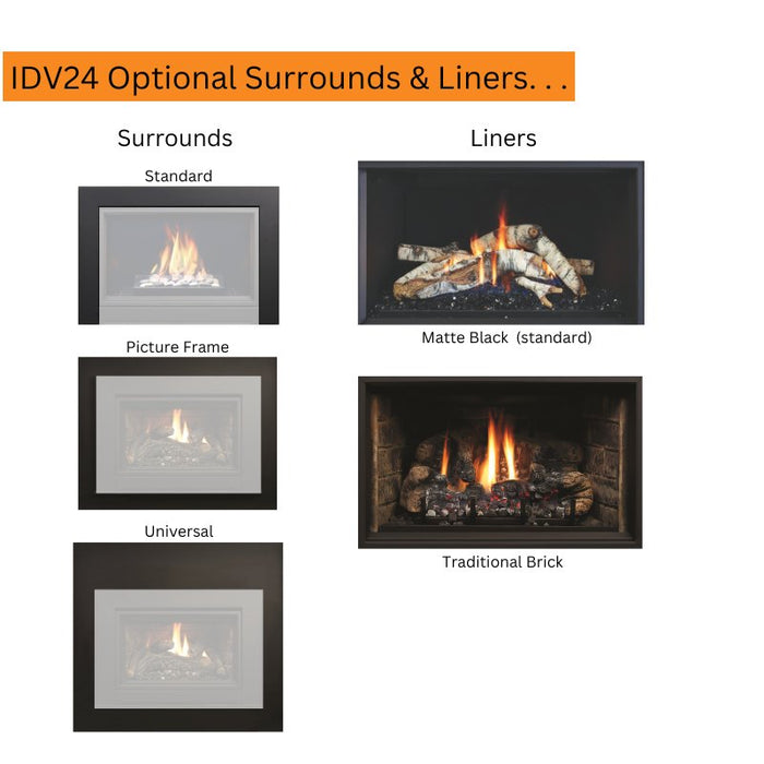 KIngsman IDV24 Optional Surrounds & Liners. . .