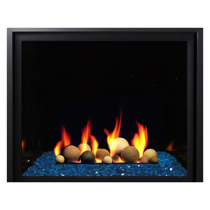 Media Options for Kingsman ZCV42 Direct Vent Gas Fireplace