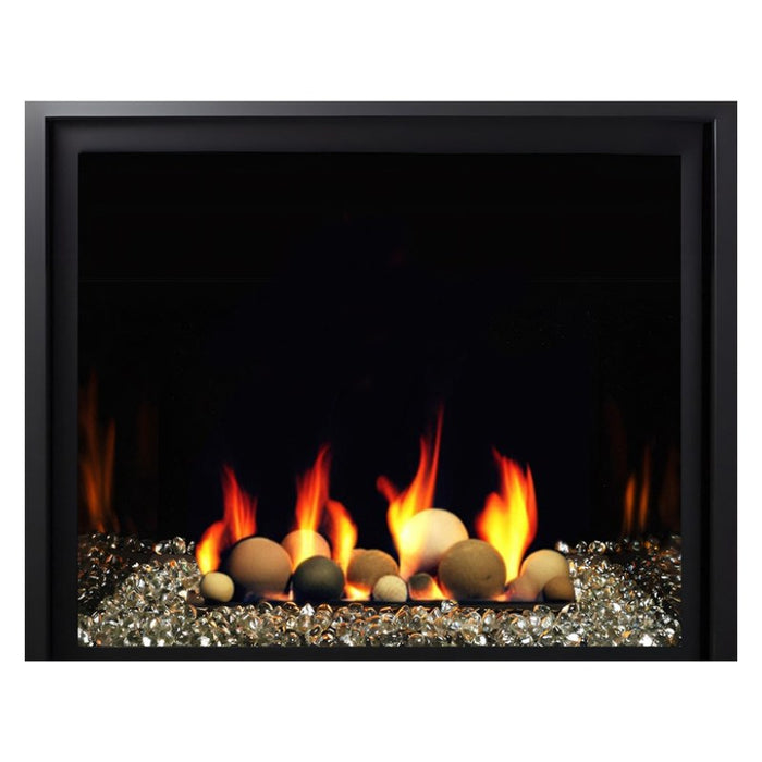 Media Options for Kingsman ZCV42 Direct Vent Gas Fireplace