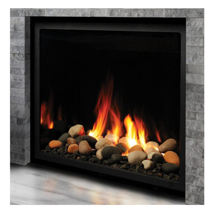 Media Options for Kingsman ZCV42 Direct Vent Gas Fireplace