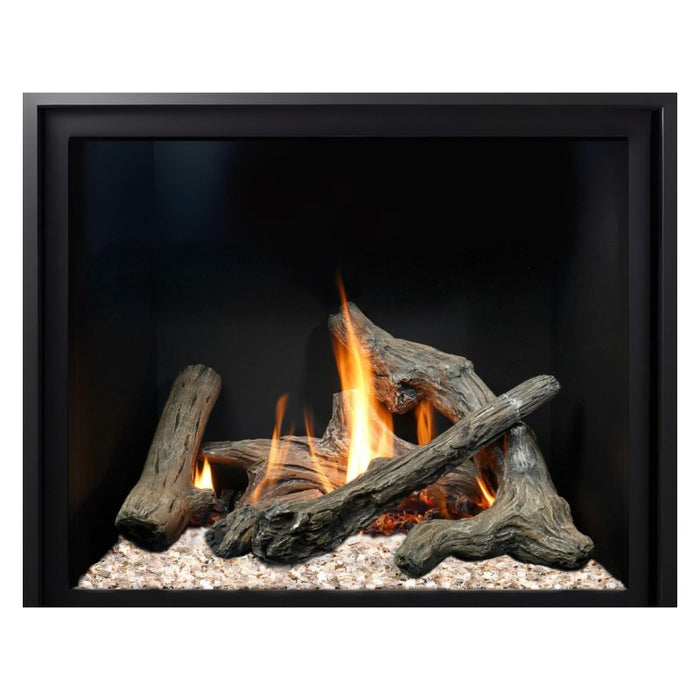 Media Options for Kingsman ZCV42 Direct Vent Gas Fireplace