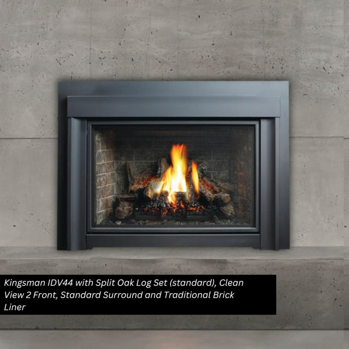 Kingsman IDV34 34" Direct Vent Fireplace Insert