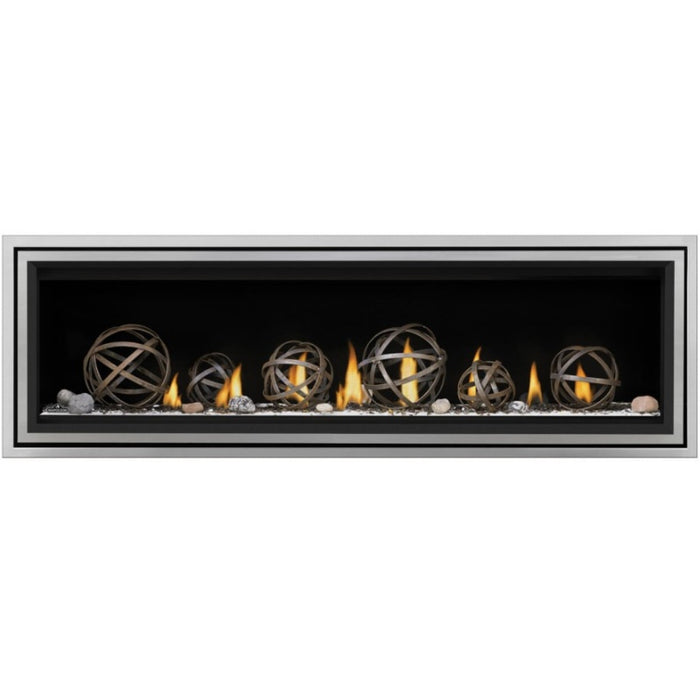 LV62N Vector LV62 Wrought Iron Globes Shore Fire Stainless Trim
