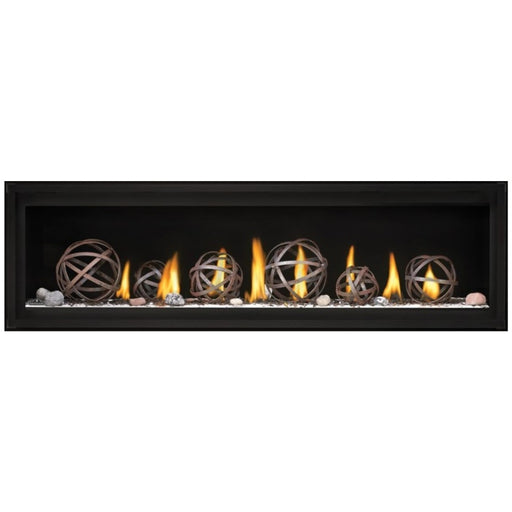 LVX62NX-1 Luxuria Wrought Iron Globes with Shore Fire Kit
