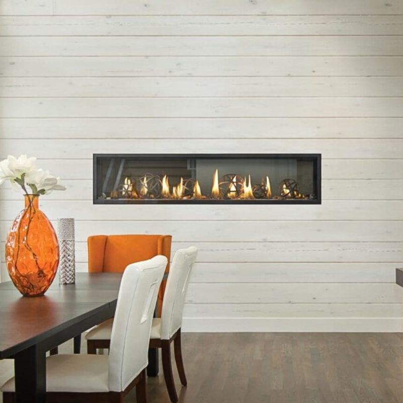 Napoleon Luxuria 74" See Through Linear Direct Vent Gas Fireplace ...
