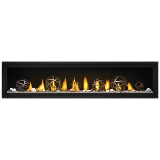 LVX74NX-1 Luxuria Wrought Iron Globes with Shore Fire Kit