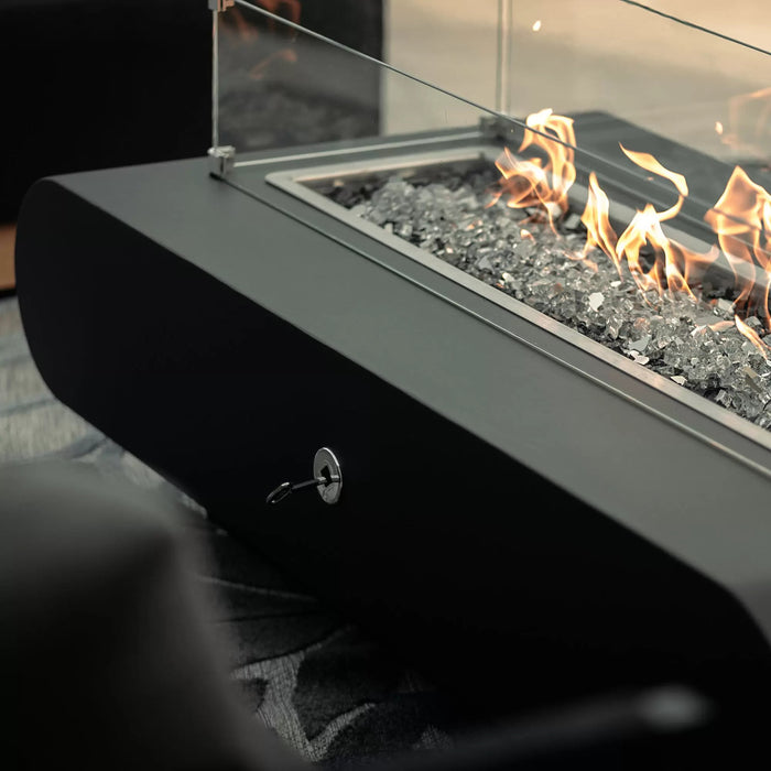 The Outdoor Plus La Jolla 72" Fire Pit - Powder Coated Metal