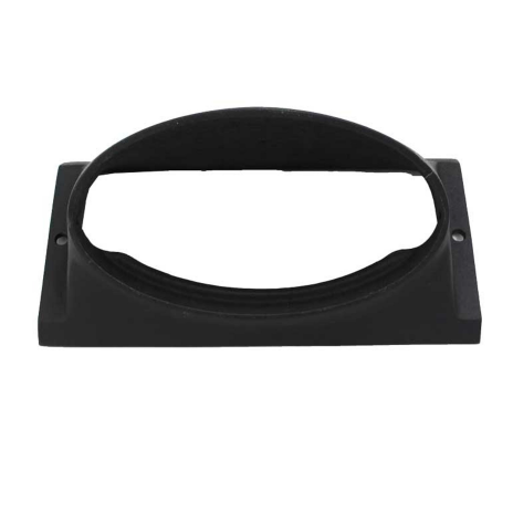 Majestic 8" Classic Black Oval Flue Collar