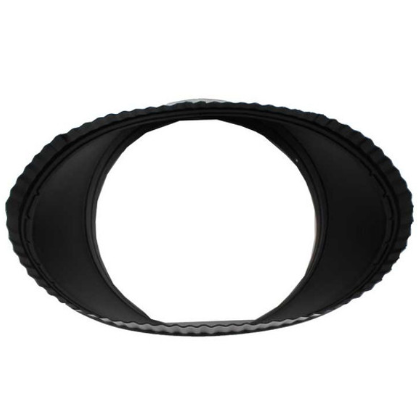 Majestic 8" x 7" Oval to Round Offset Adapter