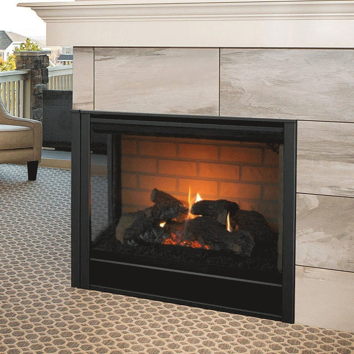 Majestic Corner 36" Direct Vent Multi Sided Gas Fireplace