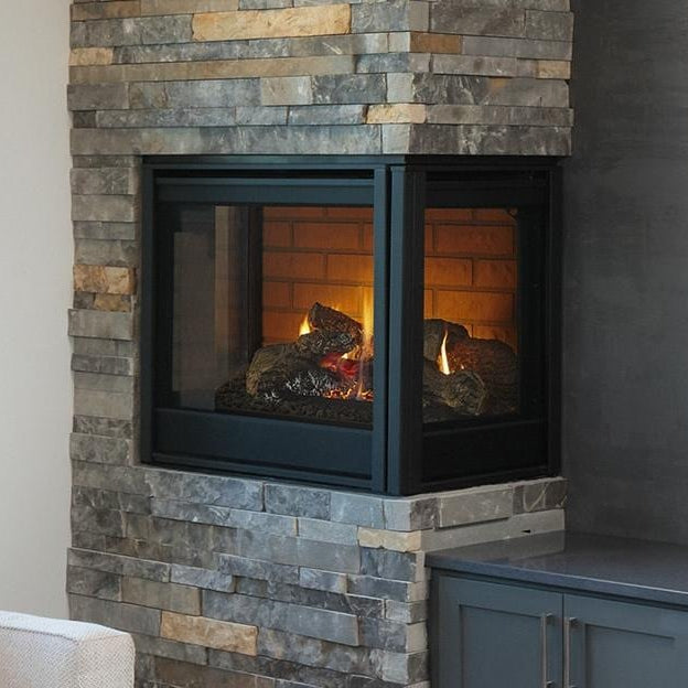 Majestic Corner 36" Direct Vent Multi Sided Gas Fireplace