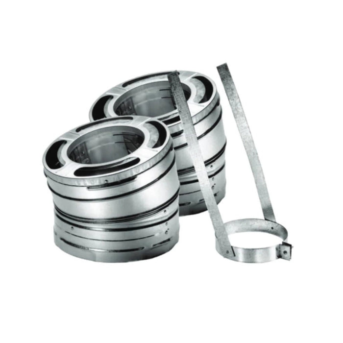 Majestic 6" DuraPlus 15 Degree Elbow Kit