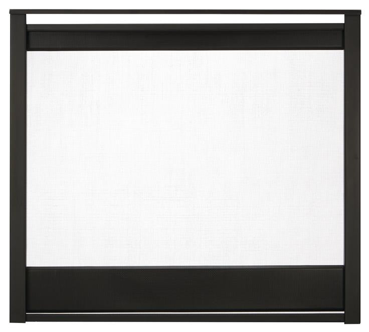 Black Multi Side Firescreen Front