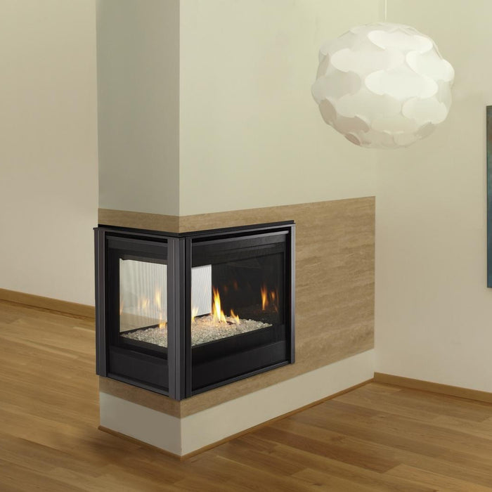 Majestic Pier 36" Direct Vent Multi Sided Gas Fireplace