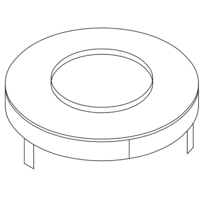 Majestic 14 1/2" Round Flashing Adapter Kit