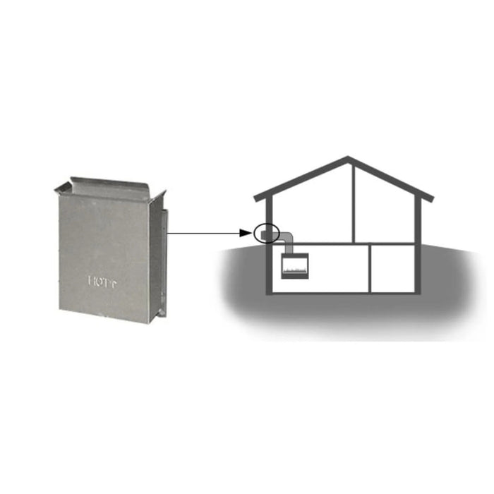 Majestic SLP Horizontal Snorkel Cap for Basement Applications