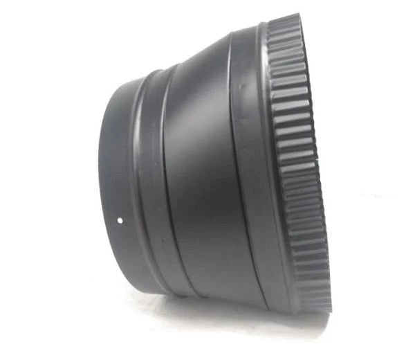 Majestic 8" x 5.5" Oval to Round Offset Adapter