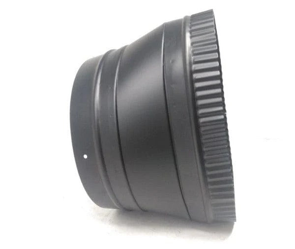 Majestic 8" x 5.5" Oval to Round Offset Adapter