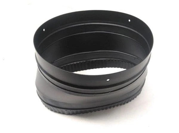 Majestic 8" x 5.5" Oval to Round Offset Adapter