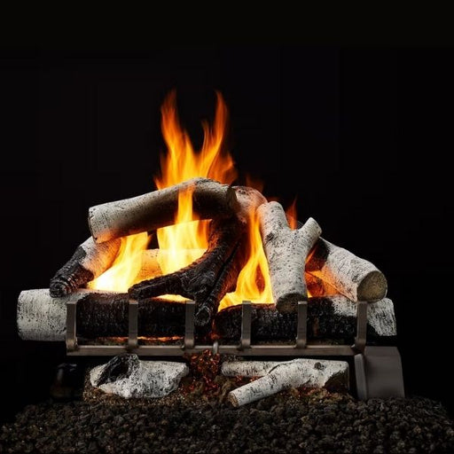 Majestic 2-Tier Grand Birch Outdoor Vented Gas Log Set