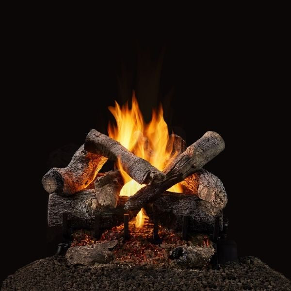 Majestic 2-Tier Grand Oaks Vented Gas Log Set — The Torch Guys