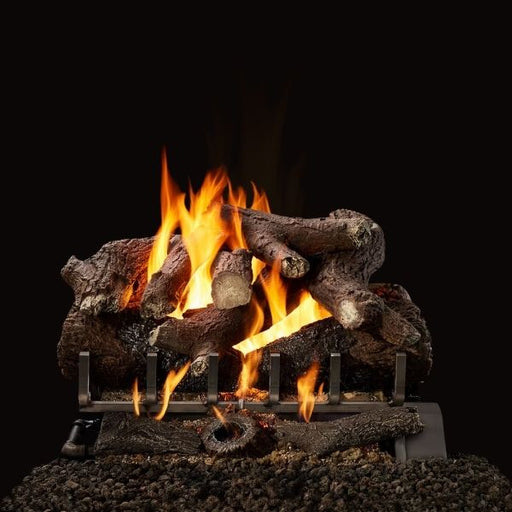 Majestic 2-Tier Heritage Oak Outdoor Vented Gas Log Set