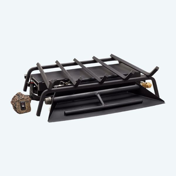 Majestic Vented Gas Log Set Double Tube Burner