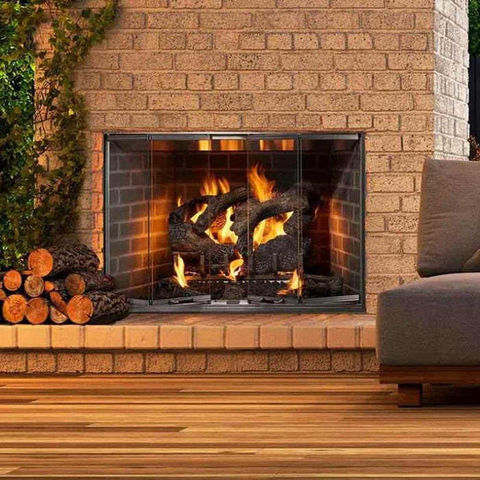 Majestic Cottagewood 42" Outdoor Wood Burning Fireplace