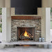 Majestic Courtyard 36' Outdoor Vent Free Gas Fireplace with Stainless Steel Grate and with Lava Rock