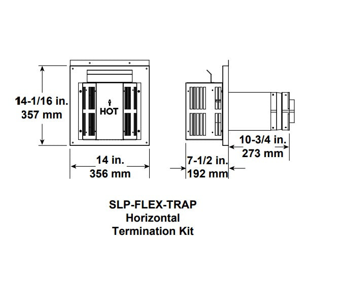 Majestic SLP Trapezoid Termination Kit