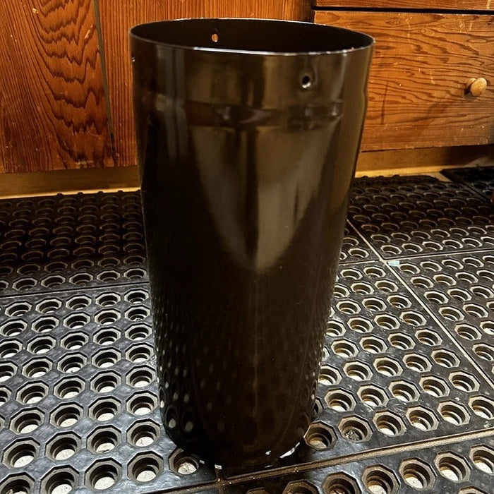 Majestic Vermont Castings 6" x 12" Majolica Brown Chimney Connector