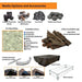 Media Options and Accessories for HPC Fire  Linear Trough Fire Pit Burner Insert