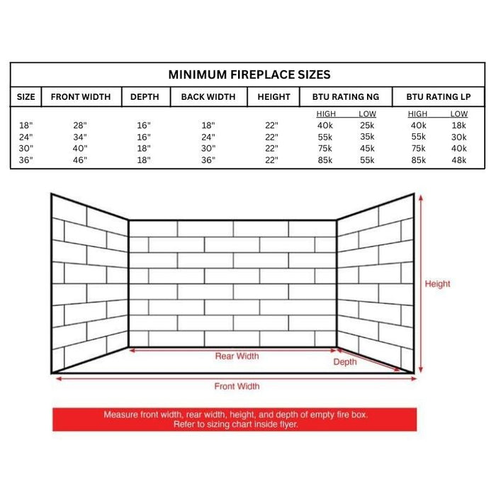 Grand Canyon Lava Series Vented Burner
